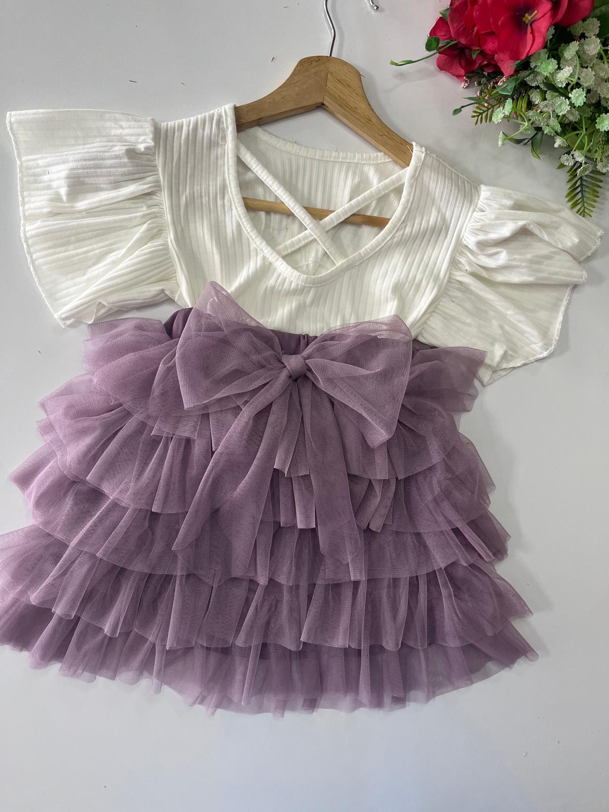 23 Nisan lila tütü etekli takım