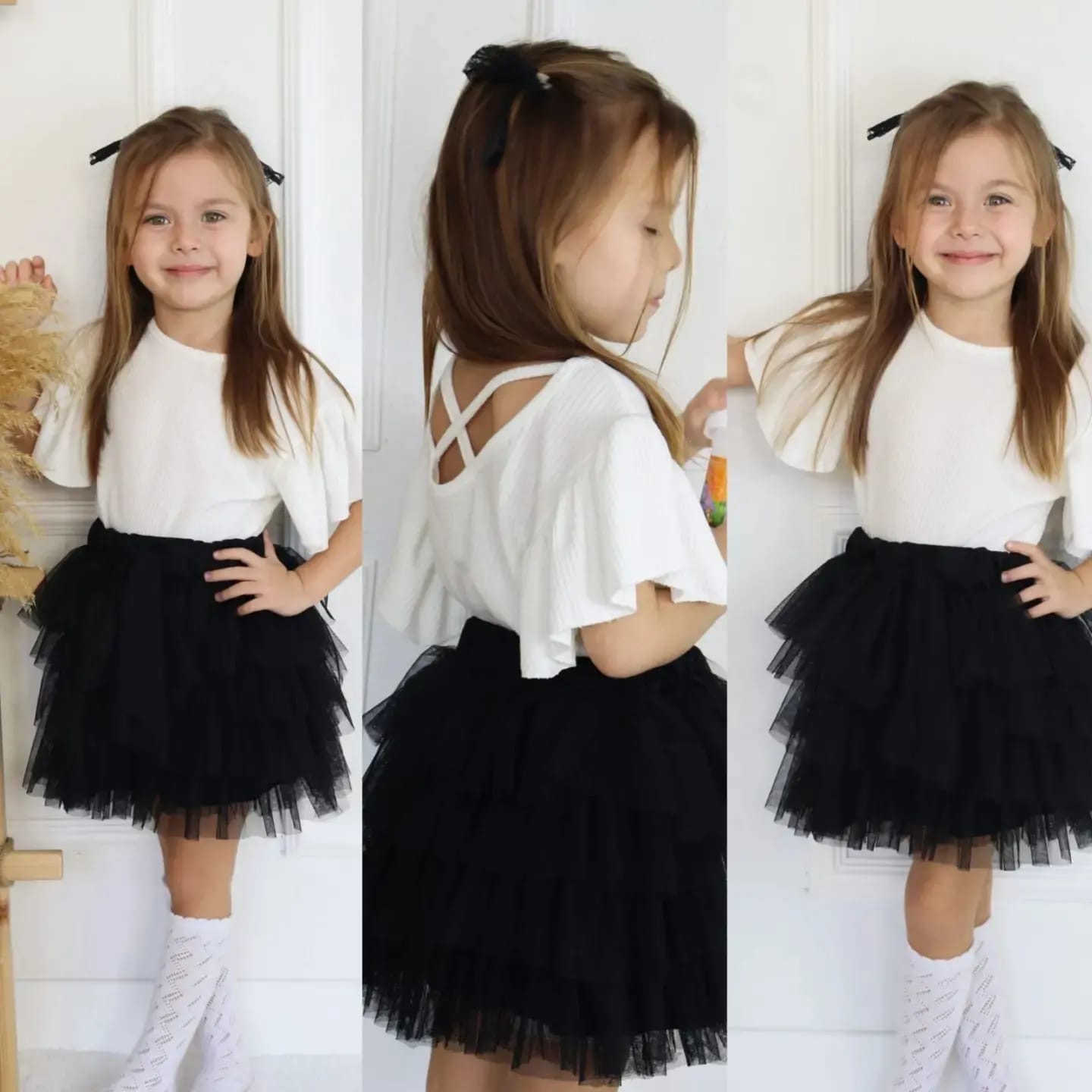 23 Nisan siyah tütü etekli takım