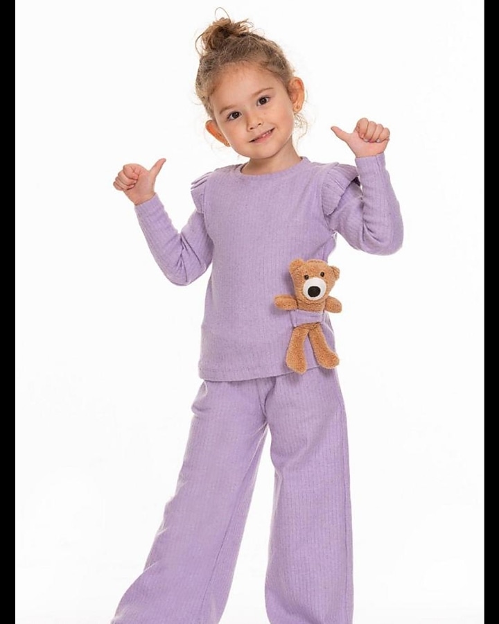 Peluş ayıcıklı fitilli takım