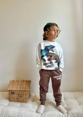 Dinozor baskılı eşofman takımı